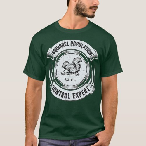 Funny Squirrel Hunting Hunter Cool Sarcastic Gift  T_Shirt