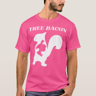 Funny Squirrel Hunting Rifle Hunter Tree Bacon Foo T-Shirt