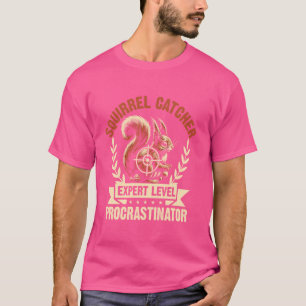 Funny Squirrel Hunting Squirrel Slayer Catcher Lov T-Shirt