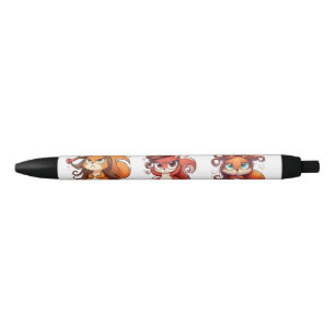 Funny Squirrel Illustration – Glamorous Bad Hair D Pen