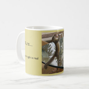 Funny Squirrel Mug   The Struggle is Real