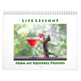 Funny Squirrels Wall Calendar