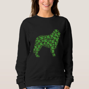 Funny St Patrick S Day Bernese Mountain Dog Shamro Sweatshirt