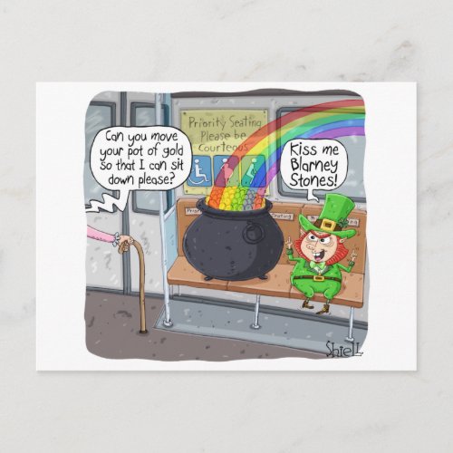Funny St Patrickâs Day Gift or Card _ Leprechaun