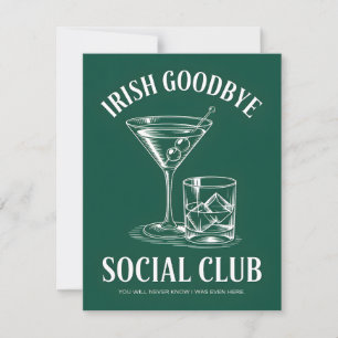 Funny St Patrick’s Day Irish Goodbye Card