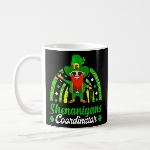 Funny St Patricks Day 2022 Shenanigans Coordinator Coffee Mug