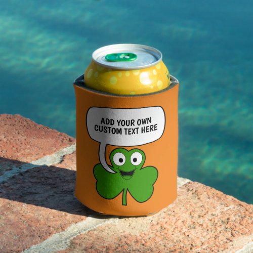 Funny St Patricks Day Can Cooler