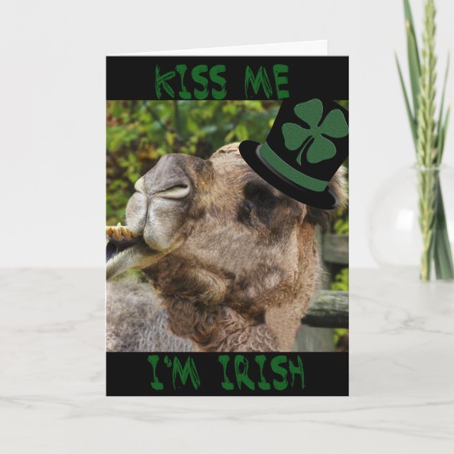 Funny St. Patrick's Day Card (Front)