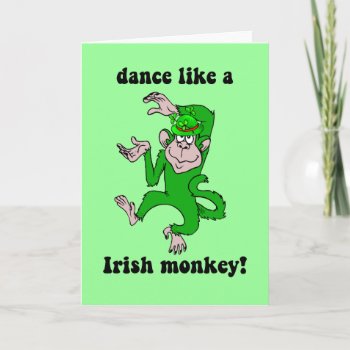 Funny St Patricks Day Card by holidaysboutique at Zazzle