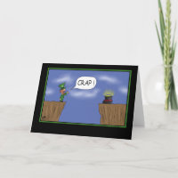 Funny St Patricks Day Card: So Close