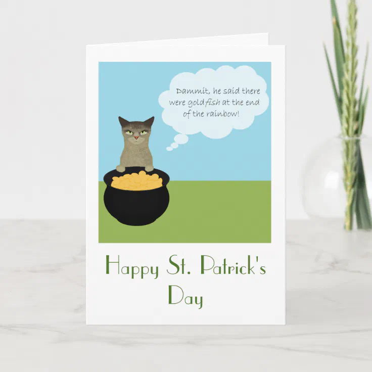 st patrick's day cards funny