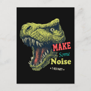 funny st patricks day great for st pat trex lovers holiday postcard