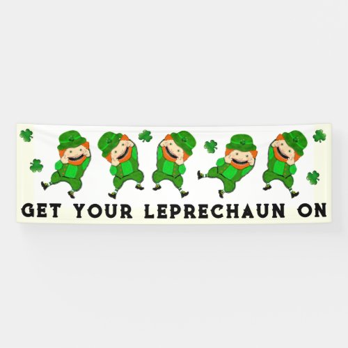 Funny St Patricks Day Irish Banner