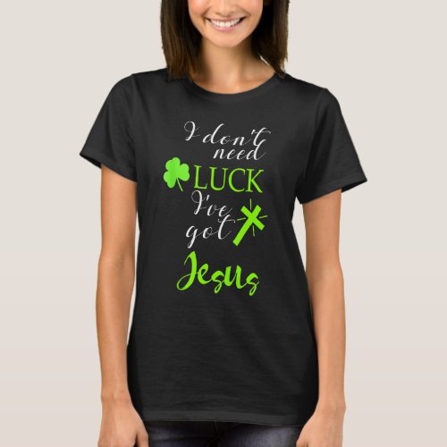 Funny St Patricks Day Irish Green Buffalo Plaid Sh T_Shirt