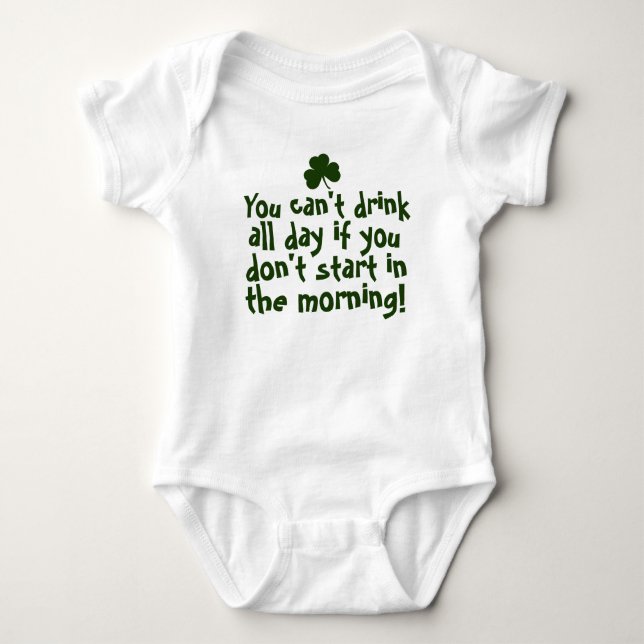 Funny St Patricks Day Irish T-Shirt (Front)