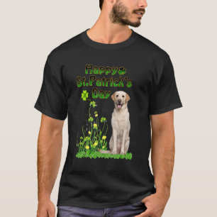 Funny St Patricks Day Labrador Retriever Dog Cute  T-Shirt