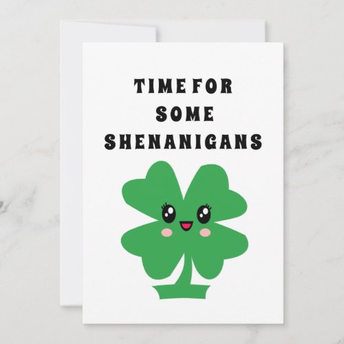 Funny St Patricks Day  _ Lucky Charms Card