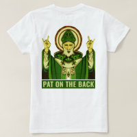 Funny St. Patrick's Day Pat On Back