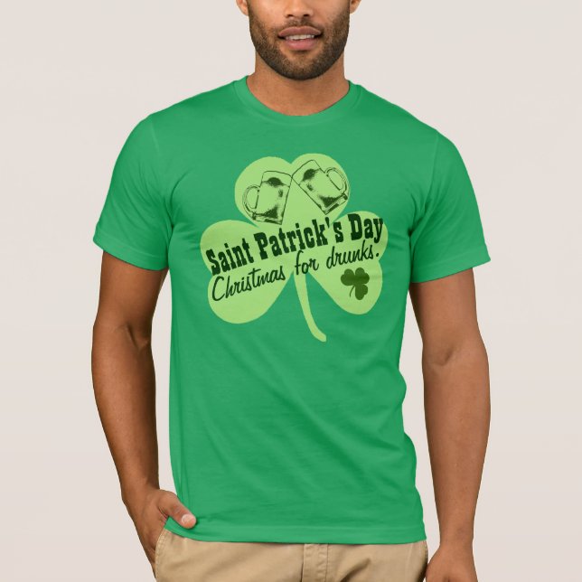 Funny St. Patrick's Day T-Shirt (Front)