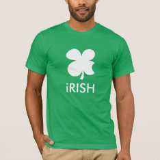 Funny St Patrick's Day T-shirt | Apple Logo Parody at Zazzle