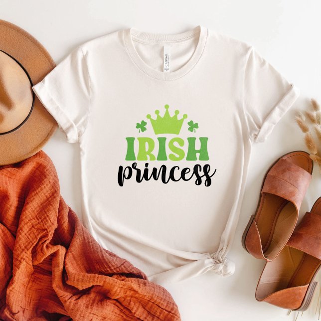 Funny St Patricks Day T Shirt Irish Princess (Creator Uploaded)