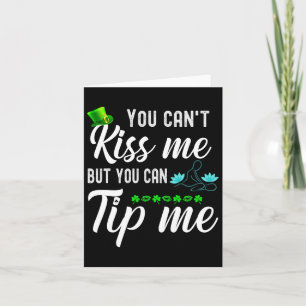 Funny St Patricks Day Tee Mage Therapist Men Women Card