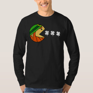 Funny St Patricks Day Video Gamer Humor Joke Boys T-Shirt