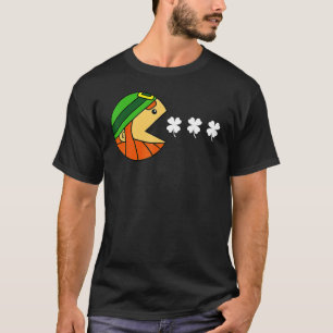Funny St Patricks Day Video Gamer Humor Joke Boys T-Shirt