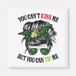 Funny St Patricks Day Waitress Bartender Waiter Ti Magnet