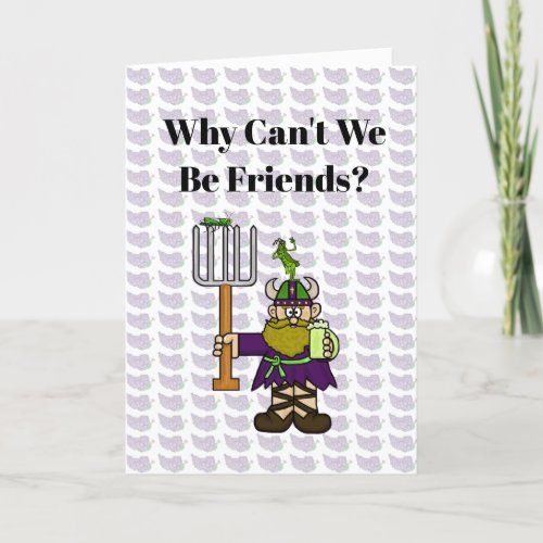 Funny St Urhos Day Friends Card