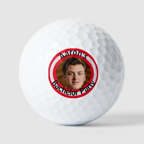 Funny Stag Do Bachelor Party Groom to be Activity Golf Balls