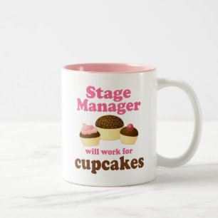 Funny Stage Manager Two-Tone Coffee Mug