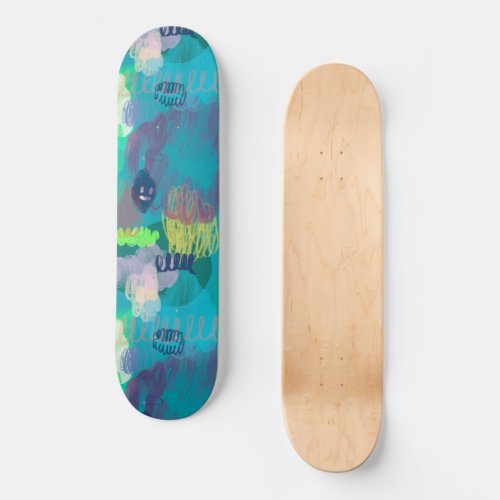 FUNNY STAINS  SKATEBOARD
