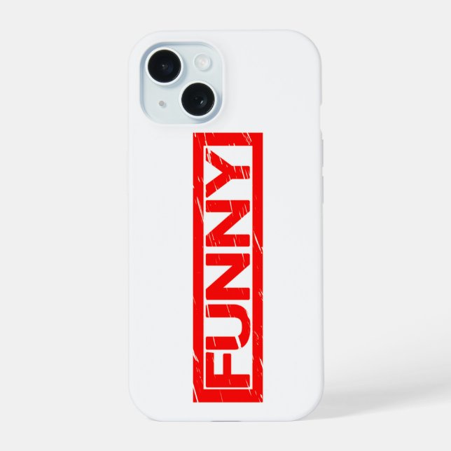 Funny Stamp Iphone Case (Back)