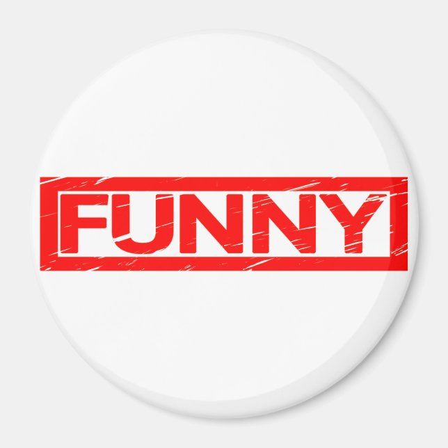 Funny Stamp Magnet (Front)