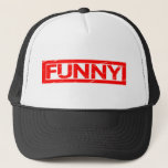 Funny Stamp Trucker Hat