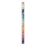 Funny Starfish in a colorful rainbow style pattern Pencil