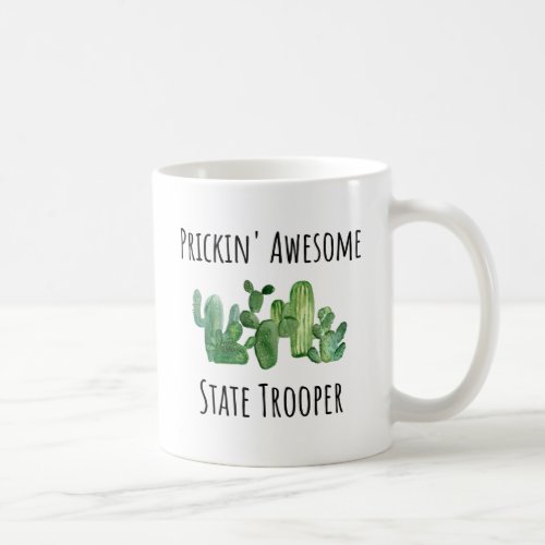 Funny State Trooper Police Academy Graduation Gift Coffee Mug