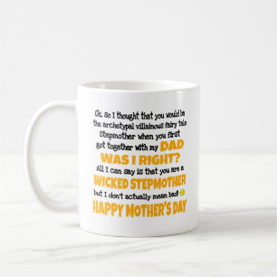 Funny Step Mother Mother's Day Gift Coffee Mug