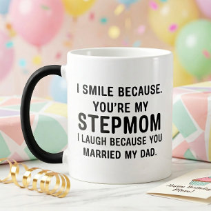 Funny Stepmom Coffee Mug Bonus Mom Birthday Gift