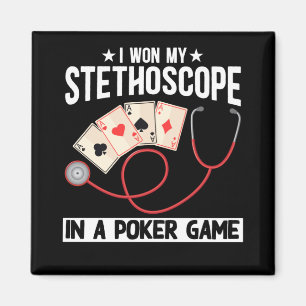 Funny Stethoscope Joke Nurse Doctor Hospital Humor Magnet