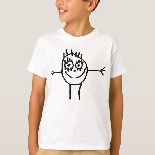 Funny Stick Figure T_Shirt