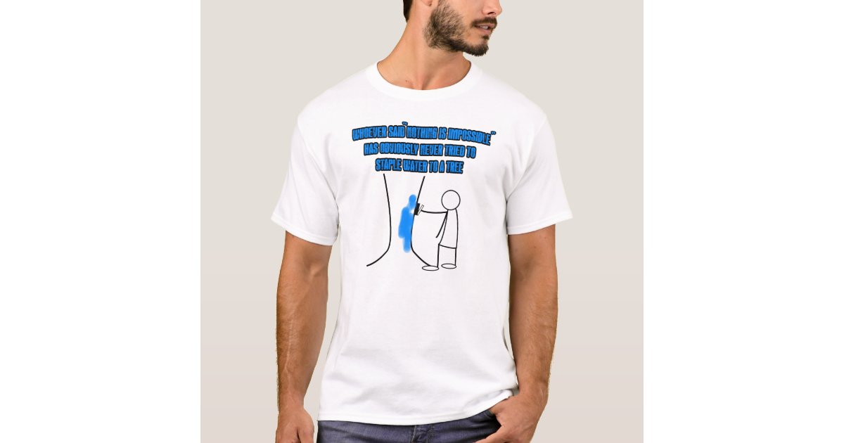 Stickman Funny Pun Slogan Gift' Men's T-Shirt