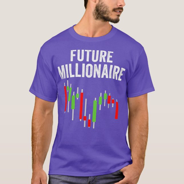 Funny Stock Market Capitalism Day Trader Trading T-Shirt (Front)