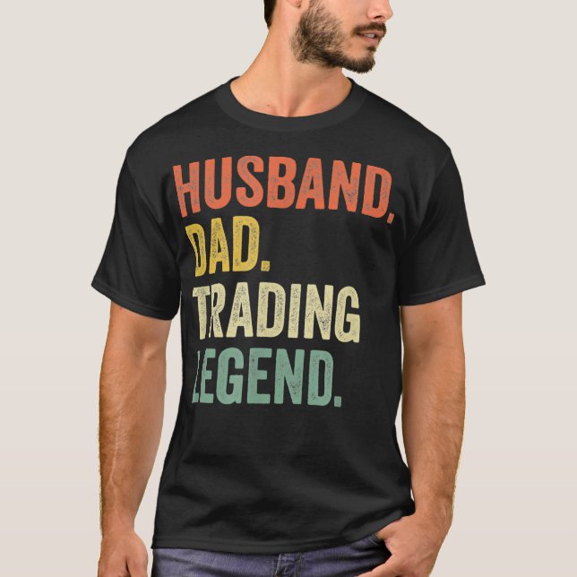 Funny Stock Trader Shirt Gifts Day Trading (Front)
