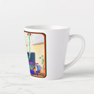 Funny Stock Trader Short Squeeze Panic Drawing Latte Mug
