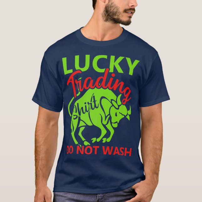 Funny Stock Trading Stock Market Premium T-Shirt (Front)
