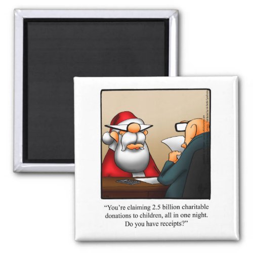 Funny Stocking Stuffer Christmas Humor Magnet