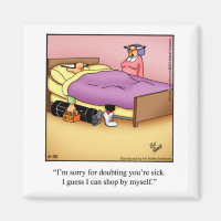 Funny Stocking Stuffer Golf Humor Magnet