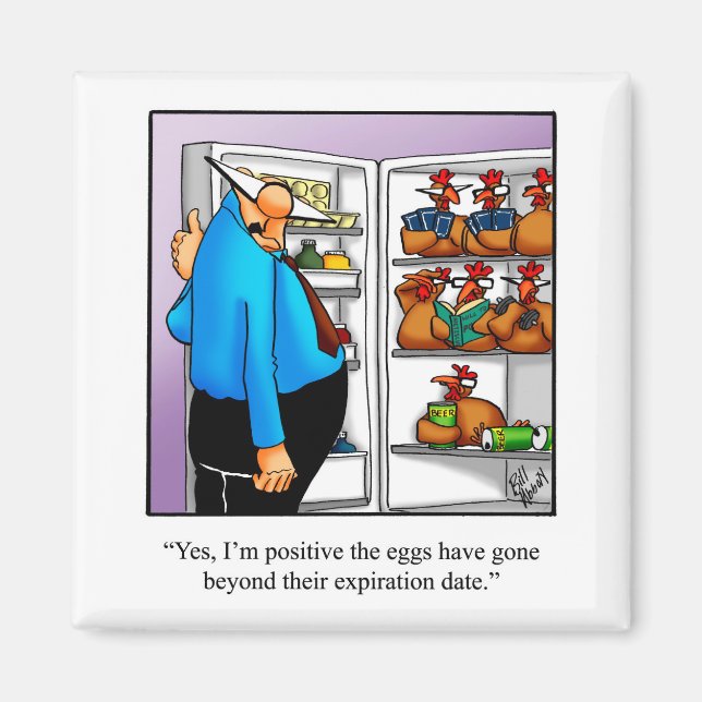 Funny Stocking Stuffer Marriage Humor Magnet (Front)
